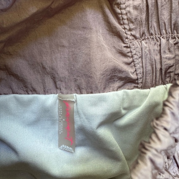 Free People FP Movement The Way Home Mauve Color Athletic Shorts size small 4 6 - Picture 6 of 6